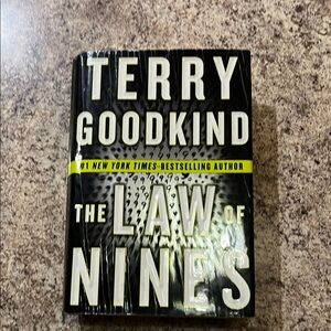 Terry Goodkind 'The Law of Nines' Hardcover Book